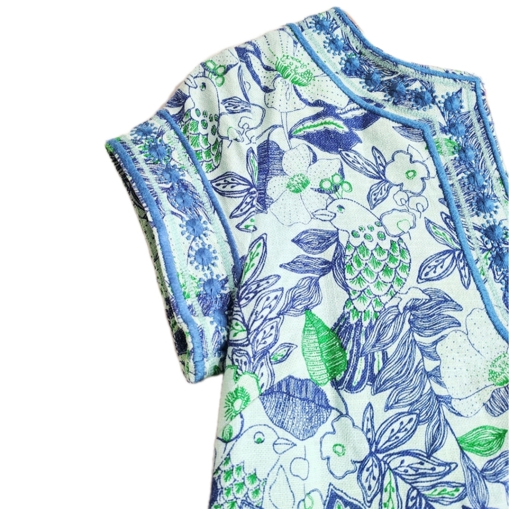 Vineyard Vines Shift Dress Size 0 Preppy Coastal Summer Classic - Picture 4 of 12